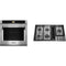 Kitchen Aid  2-Piece Package KCGD506GSS 36 Inch Gas Downdraft Cooktop and KOSE900HSS 30 Inch Single Convection Smart Electric Wall Oven
