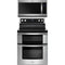 Whirlpool 2-Piece Package WGE745C0FS 30 Inch Electric Range and WMH31017HS 1.7 cu. ft. Over-the-Range Microwave Oven