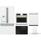 Cafe 5-Piece Package CFE28TP4MW2 36 French-Door Smart Refrigerator and CTS90DP4NW2 30 Wall Oven and CDT858P4VW2 24 Integrated Dishwasher and CEP90301TBB 30 Electric Cooktop and CVW73014MWM 30 Wall-Mount Glass Canopy Chimney Hood