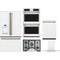 Cafe 5-Piece Package CFE28TP4MW2 36 French-Door Smart Refrigerator and CTD90DP4NW2 30 Double Convection Electric Wall Oven and CDT858P4VW2 24 Integrated Dishwasher and CGP95302MS1 30 Cooktop and CVW73014MWM 30 Wall-Mount Glass Canopy Chimney Hood