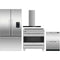 Fisher & Paykel 4-Piece Package RF201ADUSX5N 36 Inch Freestanding French Door Refrigerator and OR36SDI6X1 36 Inch Induction Range and DD24DAX9N 24 Inch Full Console Double DishDrawer™ and HC36DCXB4 36 Inch Wall Mount Chimney Smart Range Hood