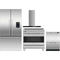 Fisher & Paykel 4-Piece Package RF201ADUSX5N 36 Inch Freestanding French Door Refrigerator and OR36SDI6X1 36 Inch Induction Range and DD24DCTX9N 24 Inch Full Console Double DishDrawer and HC36DCXB4 36 Inch Wall Mount Chimney Smart Range Hood