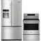 Maytag 2-Piece Package MFI2570FEZ 36 Inch French Door Refrigerator and MFES8030RZ 30 Inch Freestanding Smart Electric Range