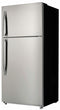 DANBY DFF180E2SSDB Danby 18.1 cu. ft. Apartment Size Fridge Top Mount in Stainless Steel