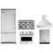Viking 5-Piece Package VCBB5364LSS 36 Built-In Bottom Mount Refrigerator and VGSU53616BSS 36 5 Cooktop and VSOE130SS 30 5 Wall Oven and VDWU524SS 24 Integrated Dishwasher and VCWH53648SS 36 Hood