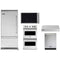 Viking 5-Piece Package VCBB5364LSS 36 Built-In Bottom Mount Refrigerator and VECU53616BSB 36 Electric Cooktop and VDOE130SS 30 Double Electric Wall Oven and VDWU524SS 24 Integrated Dishwasher and VWH536121SS 36 Wall Mount Range Hood