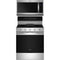 Whirlpool 2-Piece Package WFGS7530RZ 30 Inch Freestanding Gas Smart Range and WMMS3130RS 1.7 cu. ft. Over-the-Range Microwave Oven