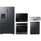 Samsung 5-Piece Package RF32CG5400MT 36 Smart 3-Door French-Door Refrigerator and NZ30R5330RK 30 Electric Cooktop and NV51T5511SG 30 Single Wall Oven and DW80CG5450MT 24 Integrated Smart Dishwasher and NK30N7000US 30 Under Cabinet Smart Range Hood