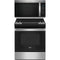 Whirlpool 2-Piece Package WEE515S0LS 30 Inch Slide-In Electric Range and WMMS3130RS 1.7 cu. ft. Over-the-Range Microwave Oven