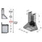 30 In. Professional Ducted Wall Mount Range Hood In Stainless Steel