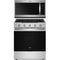 Whirlpool 2-Piece Package WSGS7530RZ 30 Inch Slide-In Gas Smart Range and WMMS3130RS 1.7 cu. ft. Over-the-Range Microwave Oven