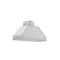 34 In. Ducted Wall Mount Range Hood Insert In Stainless Steel