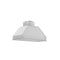 34 In. Ducted Wall Mount Range Hood Insert In Stainless Steel