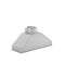 40 In. Ducted Wall Mount Range Hood Insert In Stainless Steel