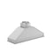46 In. Ducted Wall Mount Range Hood Insert In Stainless Steel
