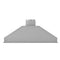 46 In. Ducted Wall Mount Range Hood Insert In Stainless Steel