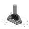 46 In. Ducted Wall Mount Range Hood Insert In Stainless Steel