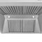 30 In. Professional Convertible Vent Wall Mount Range Hood In Stainless Steel