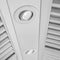 54 In. Professional Ducted Wall Mount Range Hood In Stainless Steel