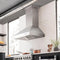 30 In. Crownsound™ Ducted Vent Wall Mount Range Hood In Stainless Steel With Built-in Bluetooth Speakers