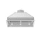34 In. Ducted Wall Mount Range Hood Insert In Stainless Steel