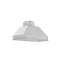 34 In. Ducted Wall Mount Range Hood Insert In Stainless Steel