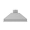 40 In. Ducted Wall Mount Range Hood Insert In Stainless Steel