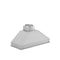 40 In. Ducted Wall Mount Range Hood Insert In Stainless Steel