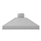 46 In. Ducted Wall Mount Range Hood Insert In Stainless Steel