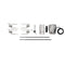 Commercial Grade Rotisserie Kit for Built-in 44 Grill Models