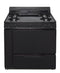 PREMIER BLK100BP 36 in. Freestanding Battery-Generated Spark Ignition Gas Range in Black