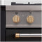 BERTAZZONI DSMASGKSG Satin Gold 10 knobs All Gas