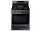 SAMSUNG NX60A6711SG 6.0 cu. ft. Smart Freestanding Gas Range with No-Preheat Air Fry and Convection+ in Black Stainless Steel