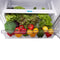 MIDEA MRT14D2BST Midea Energy Star Certified 14 Cu. Ft. Refrigerator with Glass Shelves - Stainless Steel