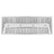 58 In. Ducted Wall Mount Range Hood Insert In Stainless Steel