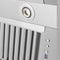 58 In. Ducted Wall Mount Range Hood Insert In Stainless Steel