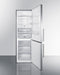 SUMMIT FFBF249SS2 24" Wide Bottom Freezer Refrigerator