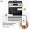 LG LSGL6335F 6.3 cu ft. Smart wi-fi Enabled ProBake Convection(R) InstaView(R) Gas Slide-In Range with Air Fry