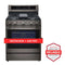 LG LRGL5825D 5.8 cu ft. Smart Wi-Fi Enabled True Convection InstaView(R) Gas Range with Air Fry