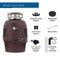 Evolution 1300, 3/4 HP Garbage Disposal, Advanced Series EZ Connect Continuous Feed Food Waste Disposer