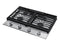 Samsung NA30R5310FS 30" Gas Cooktop w/ 4 Sealed Burners, Continuous Cast Iron Grates, Ready2Fit™, LP Conversion Kit, 45K BTU Output, ADA Compliant, Stainless Steel