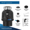 Power 1.0HP Garbage Disposal