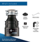 Badger 5 Garbage Disposal, 1/2 HP