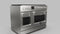 Fulgor Milano F6PDF486GS1 48" Freestanding Sofia, 6 Burner Dual Fuel Range, Griddle