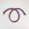 5' Rubber washer fill hoses rated 1000 PSI with 2 female connections and built-in O-Rings - 2 pack