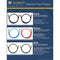 5' Rubber washer fill hoses rated 1000 PSI with 2 female connections and built-in O-Rings - 2 pack