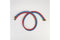 5' Rubber washer fill hoses rated 1000 PSI with 2 female connections and built-in O-Rings - 2 pack