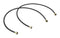 4' Black Washer Inlet Hoses 1050 PSI - 2 Pack