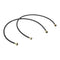 4' Black Washer Inlet Hoses 1050 PSI - 2 Pack