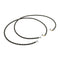 6' Black braided hoses with 90 degree elbow rated 1700 PSI with two female connections - 2 Pack